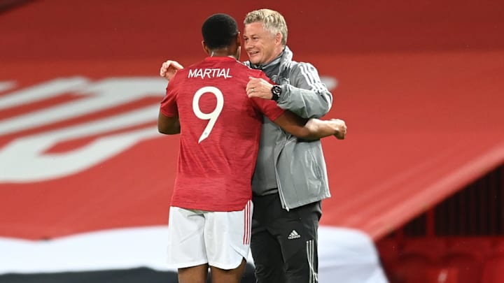 Anthony Martial dan Ole Gunnar Solskjaer