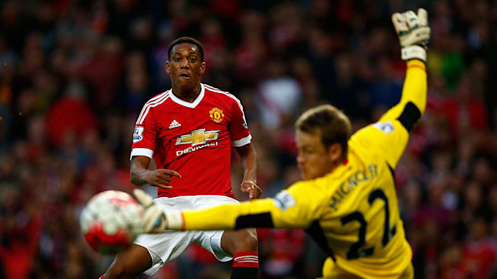 Anthony Martial, Simon Mignolet