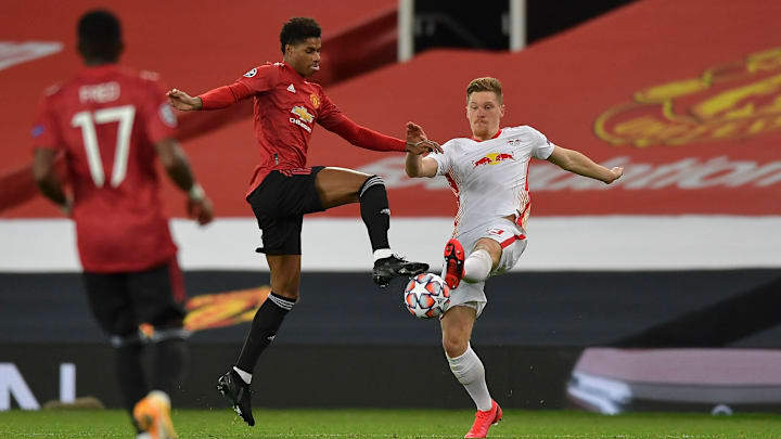 RB Leipezig e Manchester United se enfretam pela 6ª rodada da Champions League. 