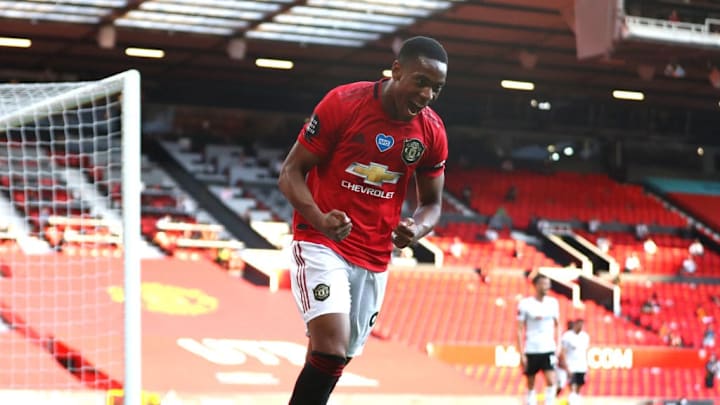 Anthony Martial was the hat-trick hero last time out