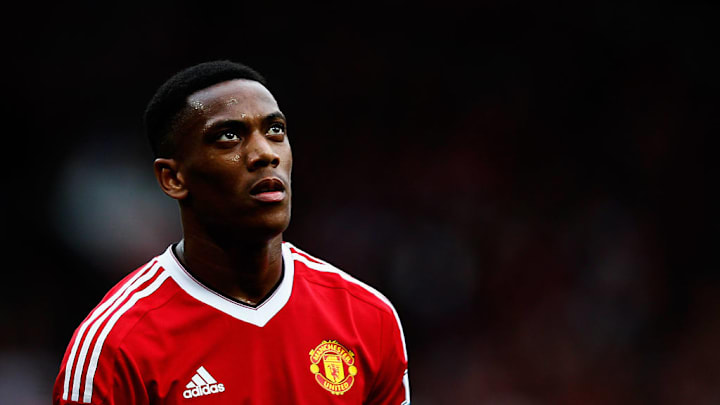 Martial con el Manchester United