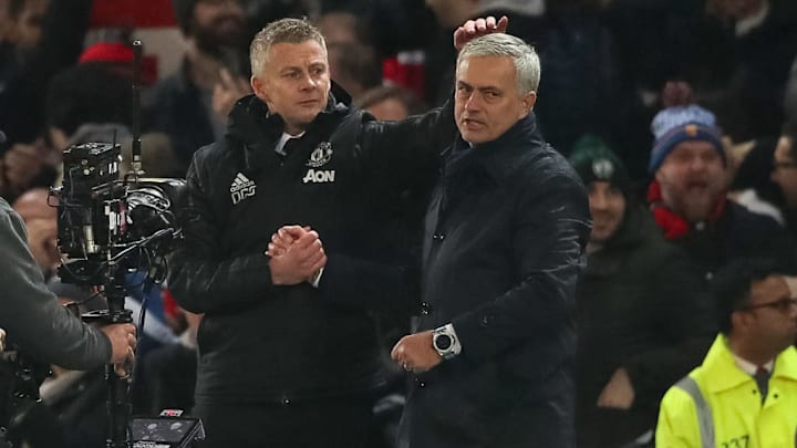 Ole Gunnar Solskjaer und José Mourinho frotzelten ein wenig über die Medien
