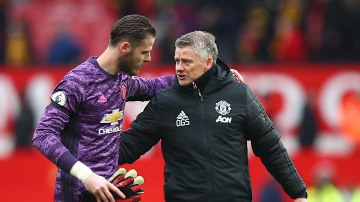 De Gea dan Ole Gunnar Solskjaer