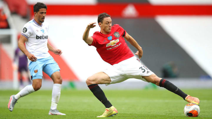 Matic was controlling in midfield but United struggled for attacking flair