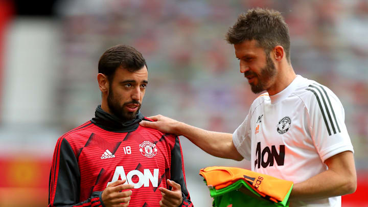 Bruno Fernandes & Michael Carrick