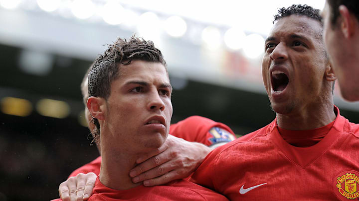 Manchester United's Portugese midfielder