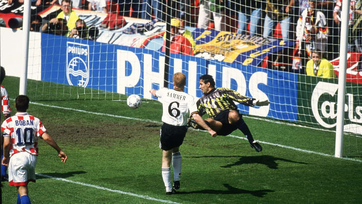 Matthias Sammer was instrumental in Germany's Euro 96 win