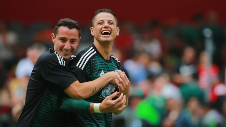 "Chicharito" y Guardado han sido compañeros en la selección nacional mexicana