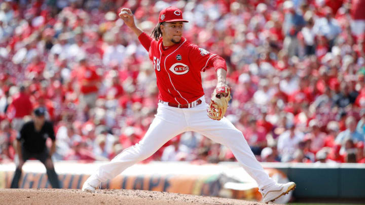 Luis Castillo es uno de los relevista con mayor velocidad en la MLB