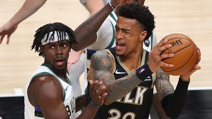 John Collins fue el segundo mejor anotador de los Hawks en la temporada 2020-21 de la NBA 