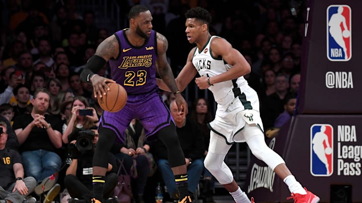 LeBron James y Giannis Antetokounmpo son dos de los mejores jugadores de la NBA en la actualidad