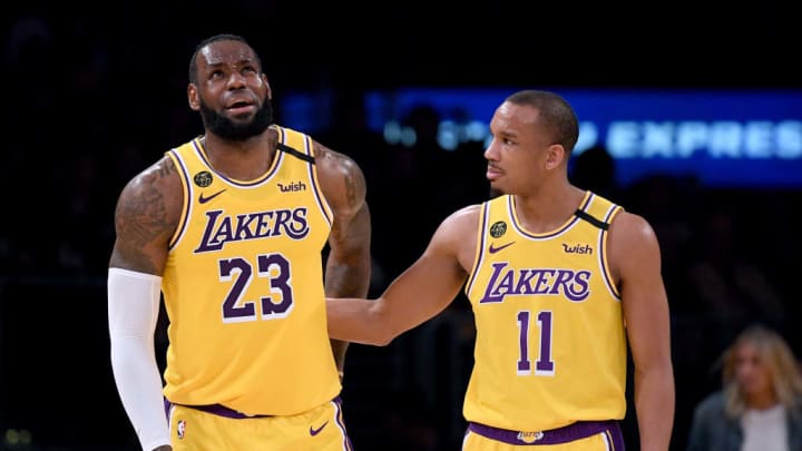 Avery Bradley tuvo uno de sus mejores partidos como jugador de Lakers