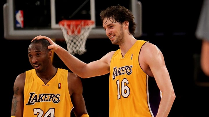 Gasol y Kobe fueron grandes amigos desde su etapa como compañeros