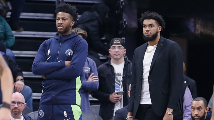 Karl-Anthony Towns sigue trabajando en su recuperación