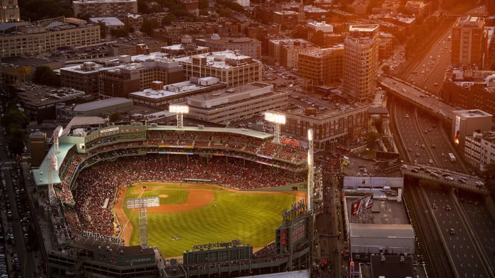 Fenway Park in Boston, home of the Red Sox Fenway Park in Boston, home of the Red Sox