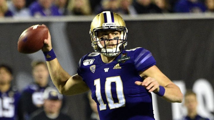 Washington's Jacob Eason is one of the more intriguing prospects in the draft. 