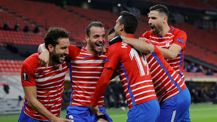 Roberto Soldado, Maxime Gonalons, Alberto Soro, Antonio Puertas