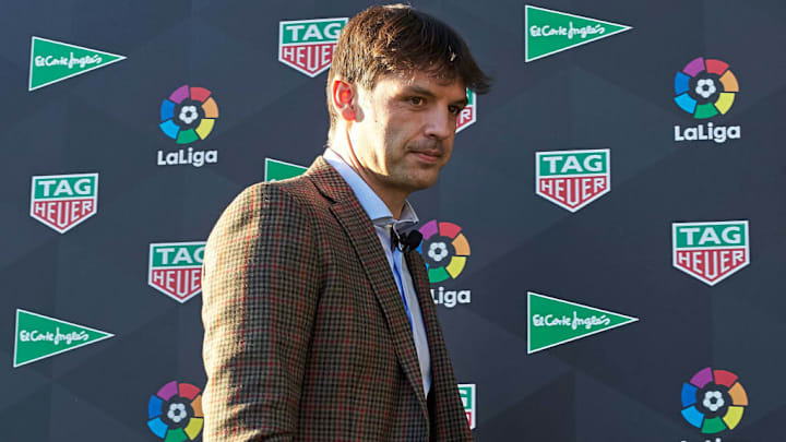 Morientes And Mendieta Attend TAG Heuer Event In Madrid