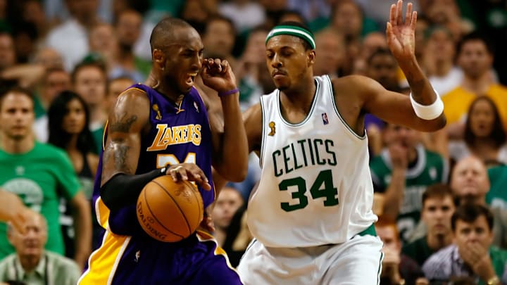 Kobe Bryant perdió una de dos Finales contra los Celtics