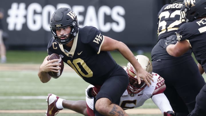 The Wake Forest Demon Deacons and the Virginia Cavaliers have an ACC matchup in Week 4.
