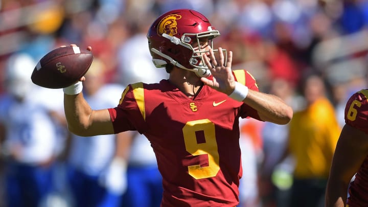 The USC Trojans are road favorites in a PAC-12 contest against the Washington State Cougars in Week 3.