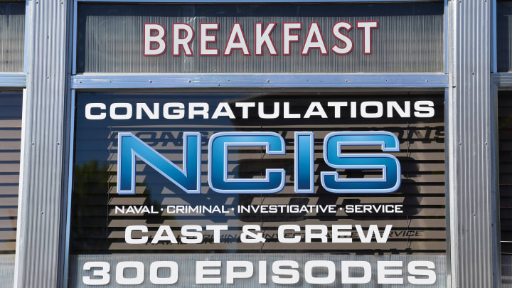 NCIS 300th Episode Cake Cutting Celebration