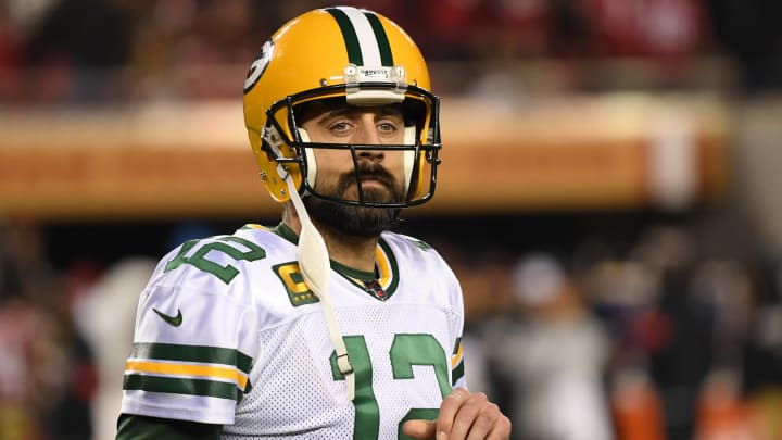 Green Bay Packers QB Aaron Rodgers was put in an awkward situation.