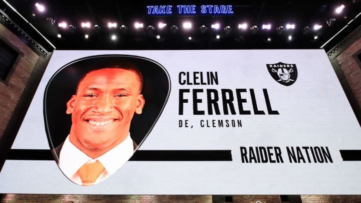 Clelin Ferrell was the fourth overall pick in the 2019 NFL Draft.
