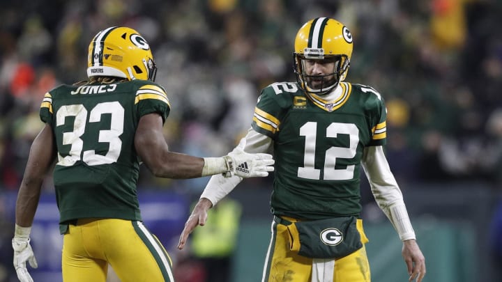 Aaron Rodgers and Aaron Jones are looking to get the Packers back on track.