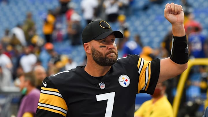 Ben Roethlisberger and the Pittsburgh Steelers are six-point favorites at home against the Las Vegas Raiders in Week 2.