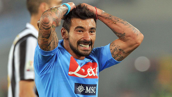 Napoli's Argentine forward Ezequiel Ivan