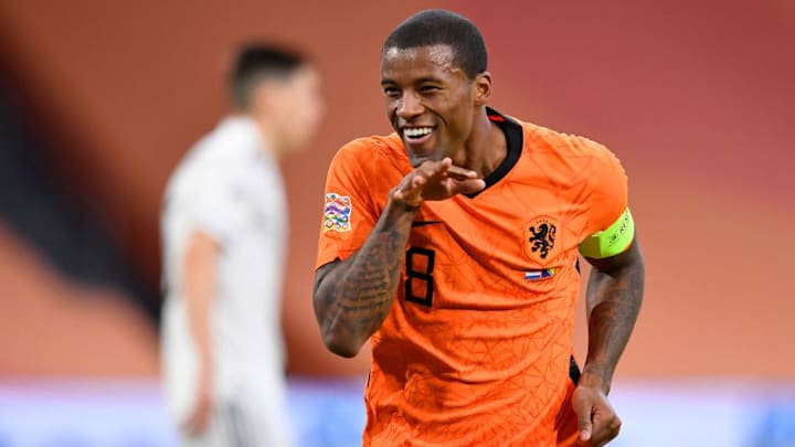Georginio Wijnaldum Holanda Turquia 