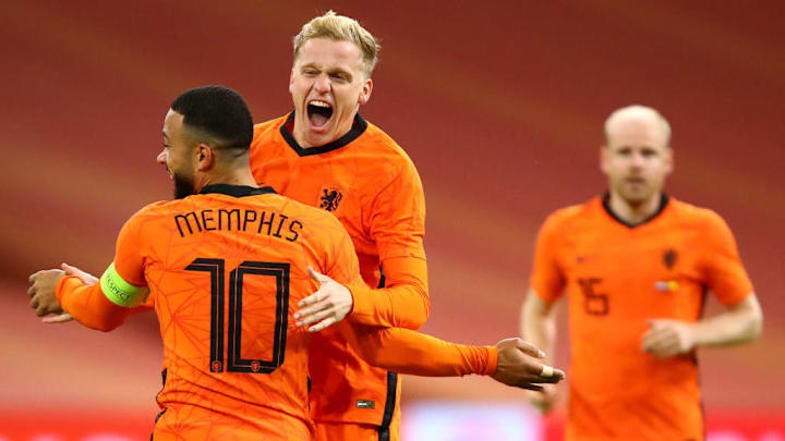Donny van de Beek, Memphis Depay, Davy Klaassen