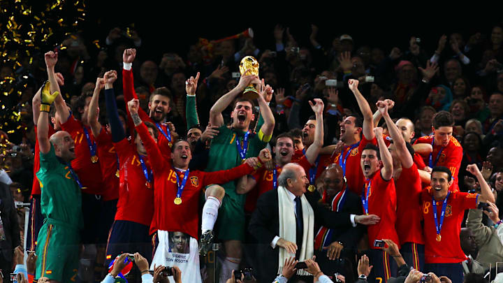 España logró la Copa del Mundo en 2010