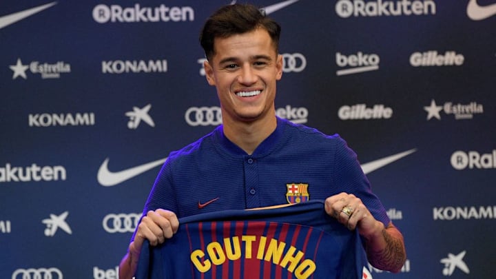 New Barcelona Signing Philippe Coutinho Unveiled