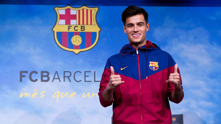 New Barcelona Signing Philippe Coutinho Unveiled