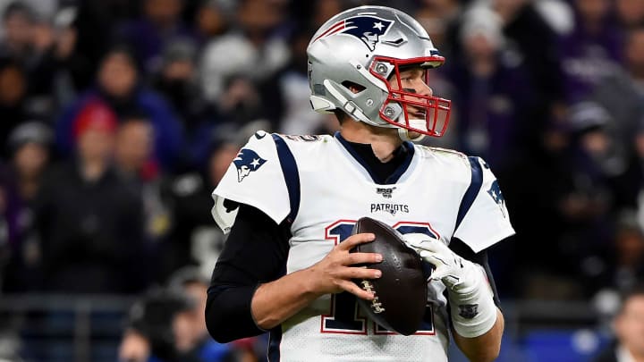 Tom Brady durante la temporada 2019 de la NFL