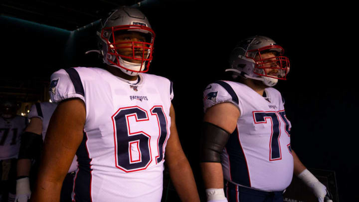 The Patriots' offensive line needs to do a better job protecting Tom Brady