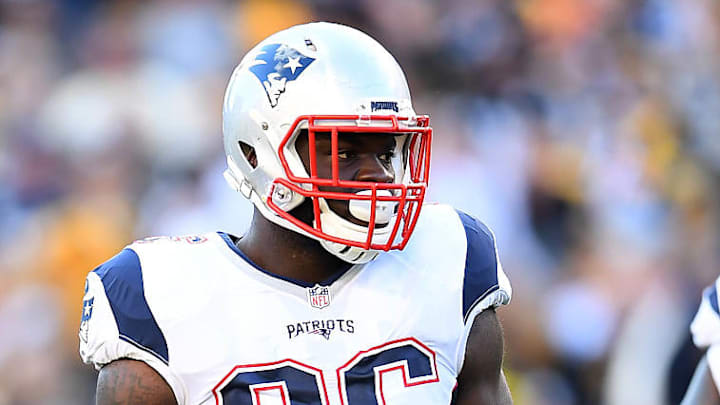 Anthony Johnson played four games with the Patriots in the 2016-2017 season.
