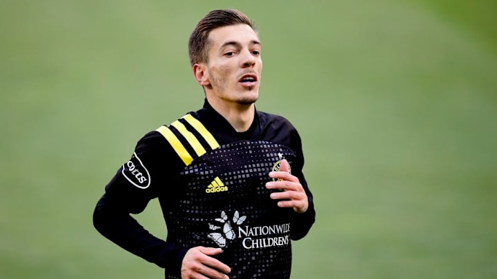 Pedro Santos uno de los mejores elementos del Columbus Crew