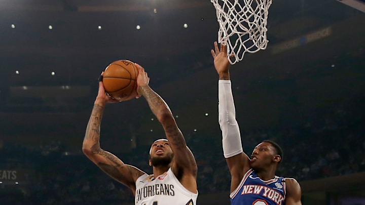 Brandon Ingram fue la figura en el triunfo de su equipo ante Knicks