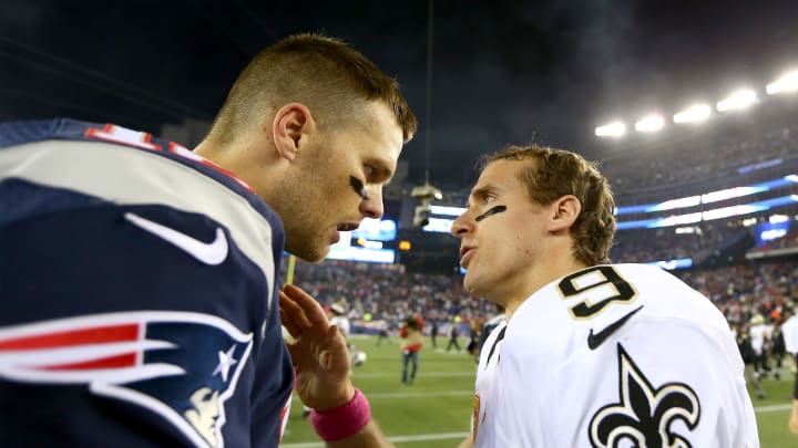Brady y Brees son dos de los mejores quarterbacks de la historia de la NFL