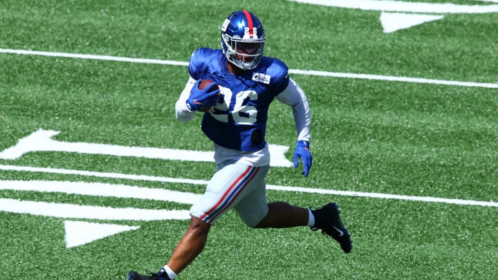 Saquon Barkley looks ready to return. 