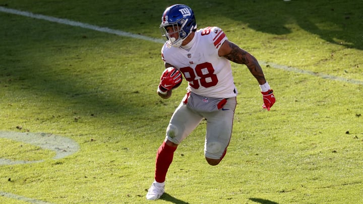New York Giants tight end Evan Engram's early-season fantasy outlook is clouded with his latest injury update. 
