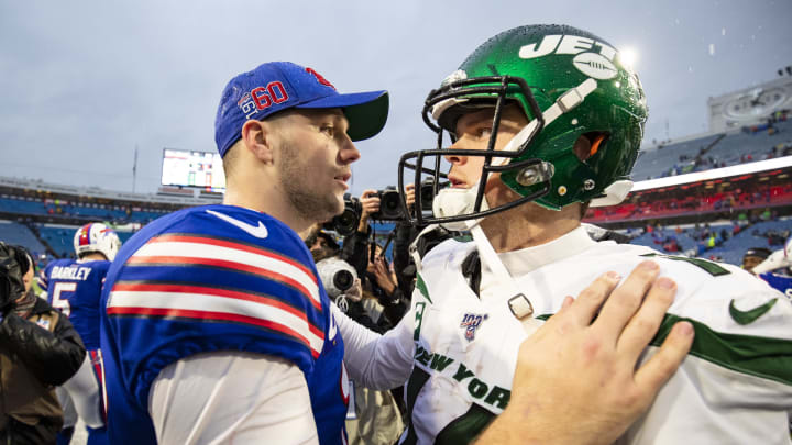New York Jets vs Buffalo Bills point spread for the 2020 NFL Week 1 game.