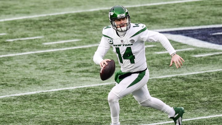 Sam Darnold, New York Jets v New England Patriots