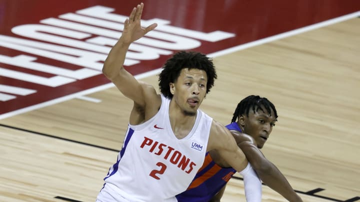 Cade Cunningham fue la primera selección de los Pistons en el pasado draft