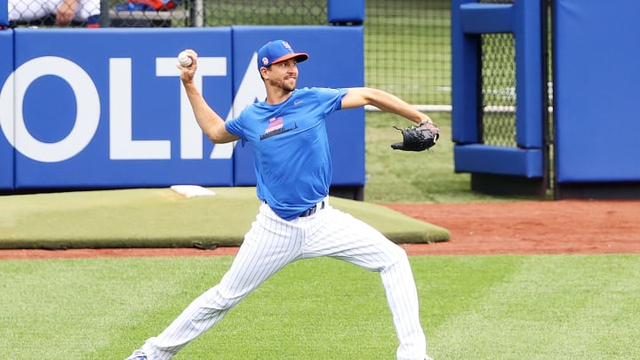 Jacob deGrom se sigue preparando para la temporada 2020