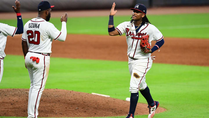 Acuña Jr. fue junto a Ozuna los artífices de la ofensiva de los Bravos