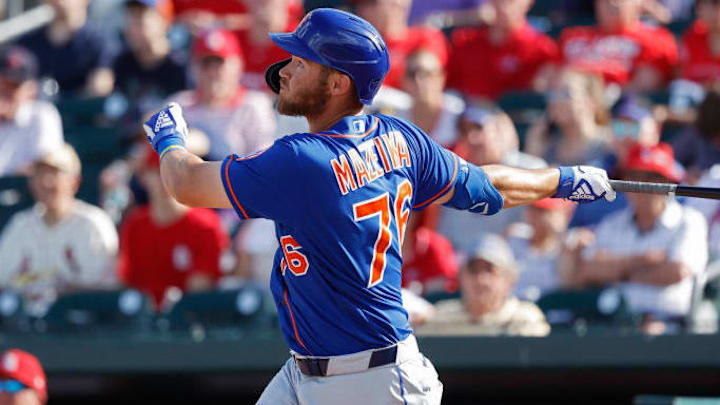 Mets catcher Patrick Mazeika